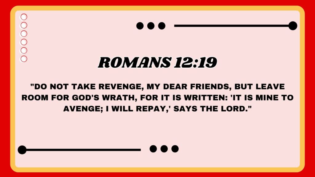 Romans 12:19