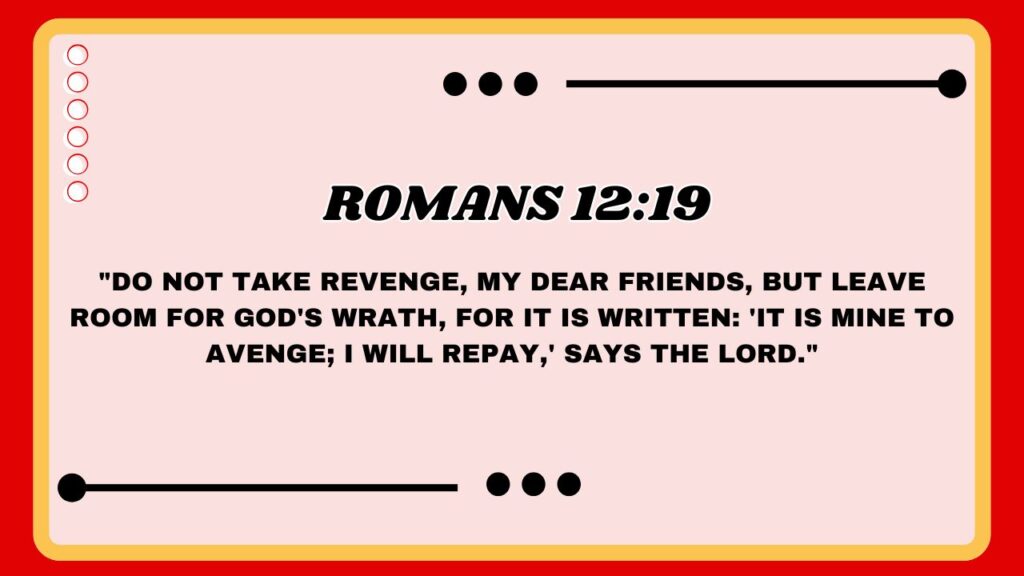 Romans 12:19
