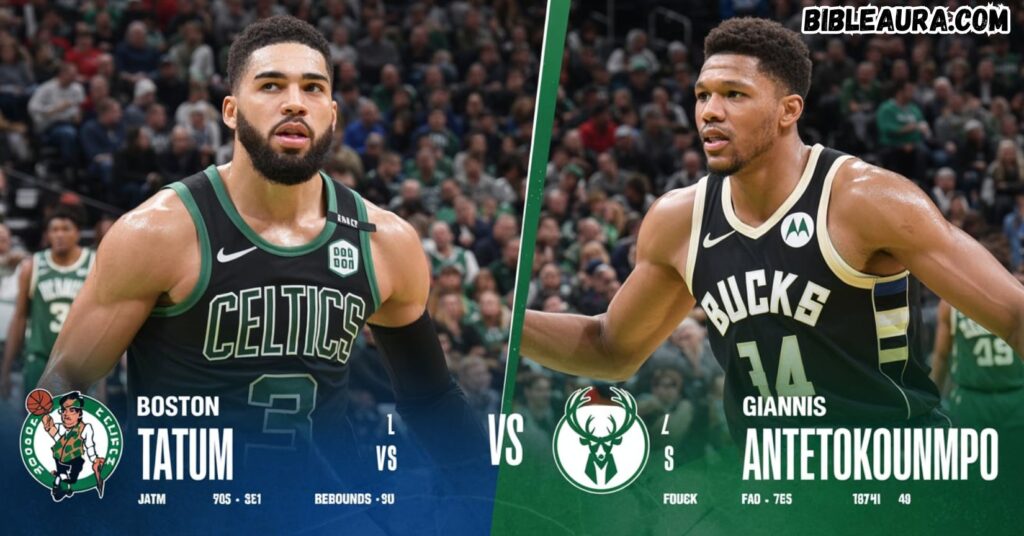 Boston Celtics vs. Milwaukee Bucks Match Player Stats