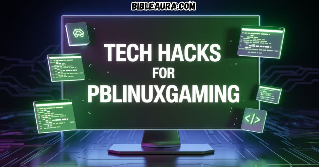 Tech Hacks For PBLinuxGaming