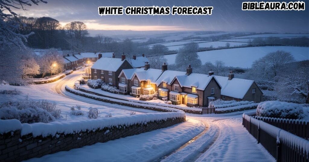 UK Braced For Significant Snowstorm Bringing Potential White Christmas Forecast